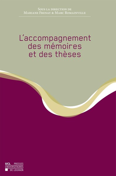 L'accompagnement des mémoires et des thèses