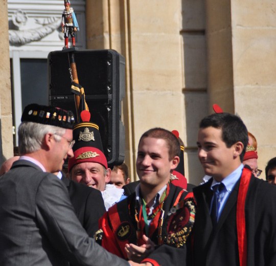 L'UNamur participe à la Joyeuse Entrée de nos Souverains