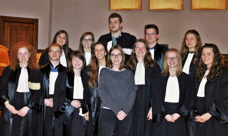 Marie Morandini et Hélène de Lavelye, avocats de la défense de l’UNamur !