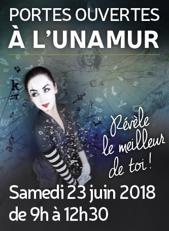 Les « portes ouvertes » de l’UNamur, c’est samedi ! 