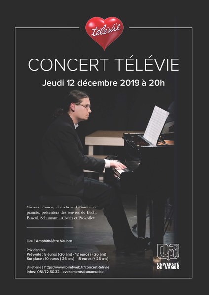 Un Concert à vivre… au profit du Télévie