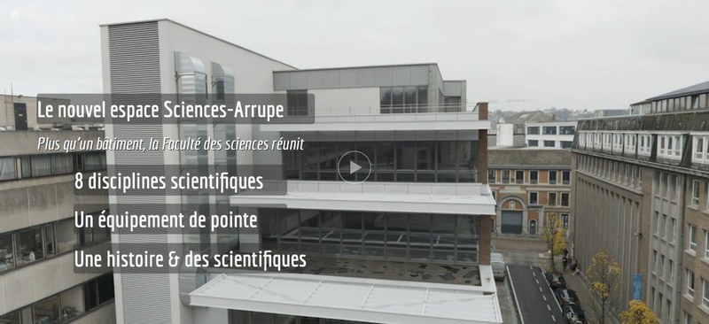 Webdocumentaire : une immersion au coeur de la Faculté des sciences