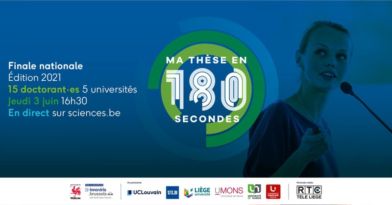 Ma thèse en 180 secondes : finale nationale 2021