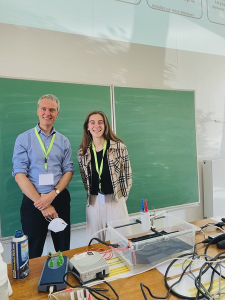 Un duo de choc UNamur – Youth for Climate au Congrès des Sciences