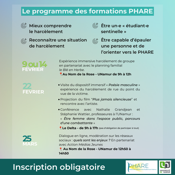 Journée de sensibilisation et de formation contre le harcèlement