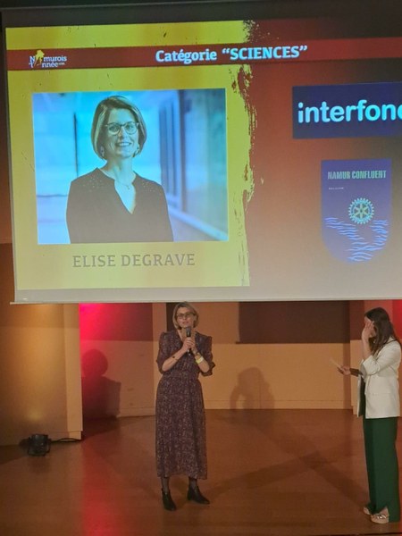 Elise Degrave, Namuroise de l’année : une lanceuse d’alerte pour la protection de nos données !