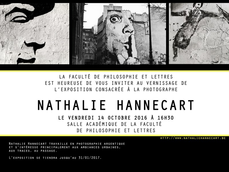 Vernissage de l'exposition consacrée à la photographe Nathalie Hannecart
