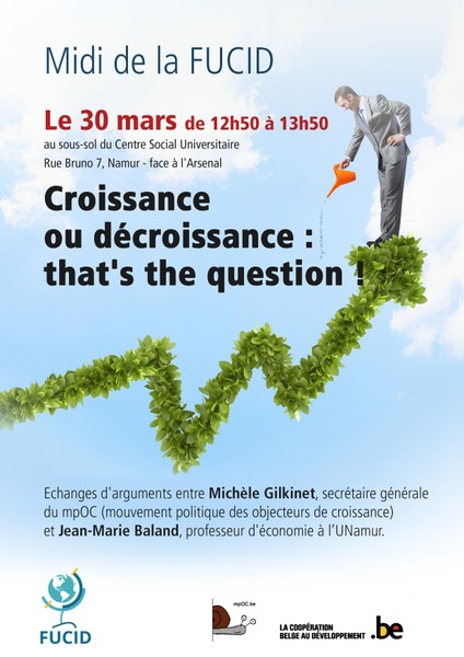 Midi de la FUCID : Croissance ou décroissance : that's the question !
