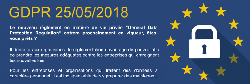 GDPR J-13 mois, êtes-vous prêt ?