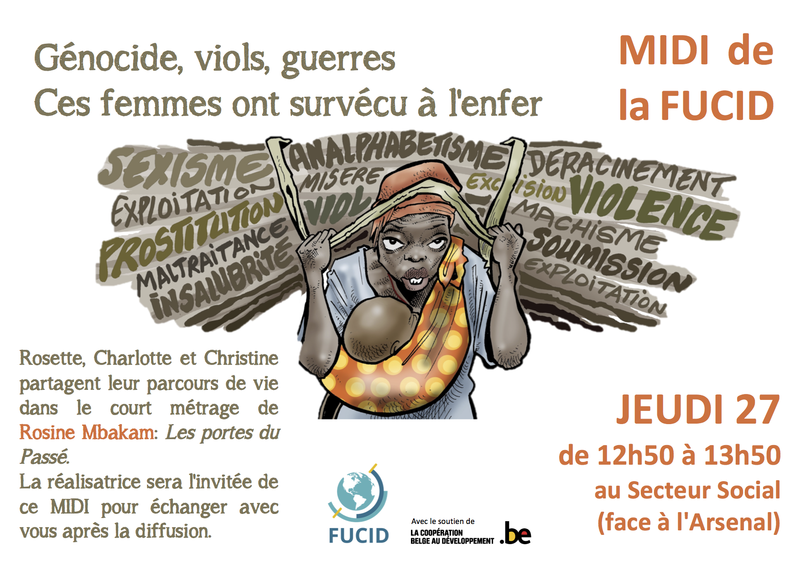 Midi de la FUCID : Génocide, viols, guerres