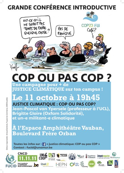Conférence - Justice climatique : COP ou pas COP ?