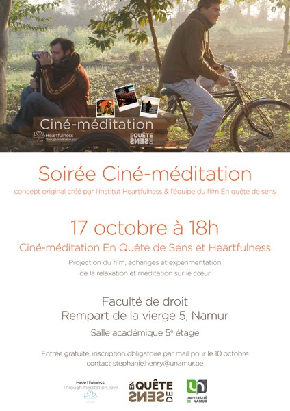 Soirée Ciné-méditation - mardi 17 octobre à 18h