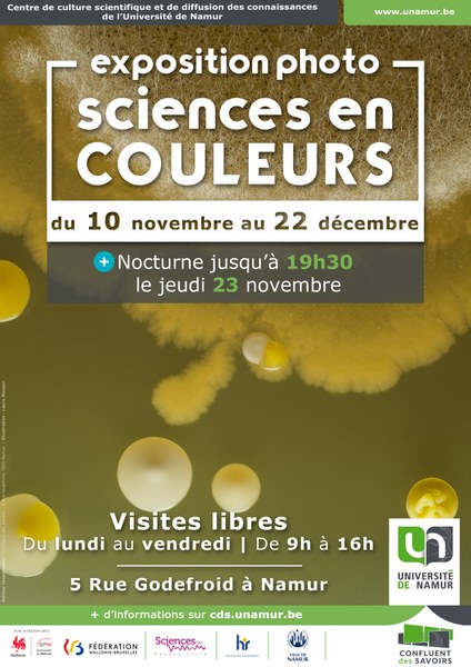 Vernissage de l'exposition photo "Sciences en couleurs"