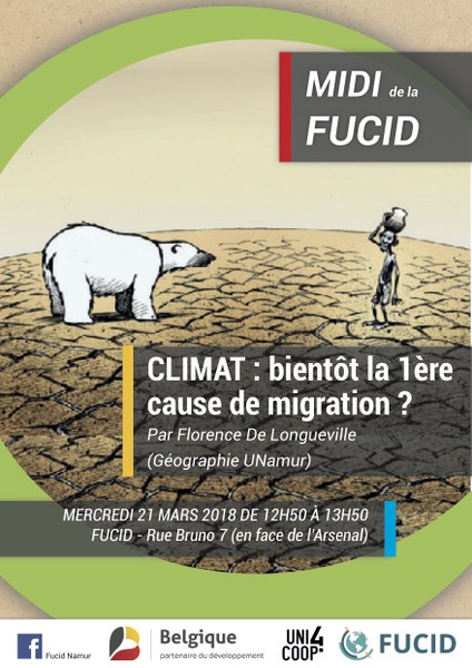 Midi FUCID : Climat : bientôt la 1ère cause de migration ?
