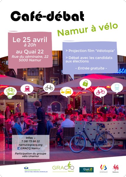 Café-débat "Namur à vélo"
