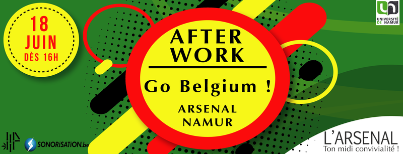 L'Arsenal organise à nouveau son Afterwork, ce lundi 18 juin, jour du premier match des diables en coupe du monde !