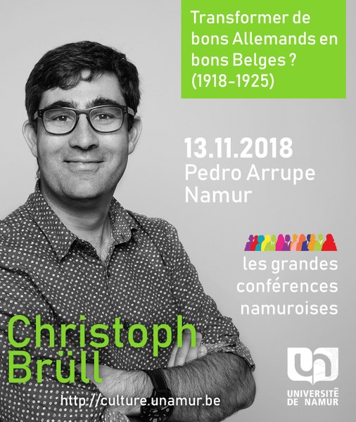Les Grandes Conférences Namuroises : Christoph Brüll