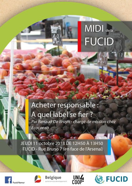 Midi de la FUCID : Acheter responsable : à quel label se fier ?