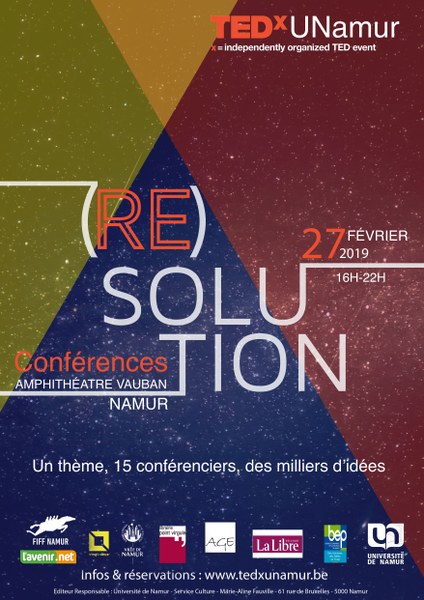 TEDx UNamur 2019 - (RE)SOLUTION