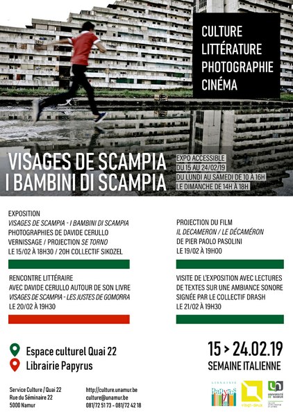 Visages de Scampia - Exposition - lectures et mise en musique