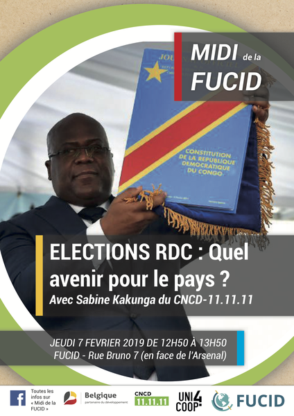 Midi de la FUCID : Elections RDC : Quel avenir pour le pays ?