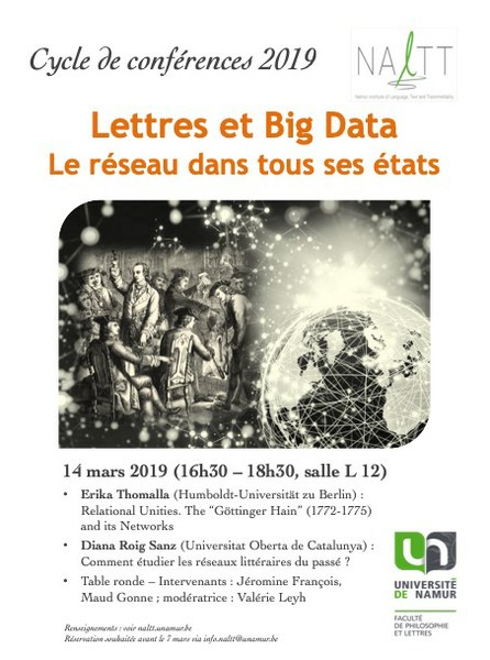 Lettres et Big Data. Le réseau dans tous ses états