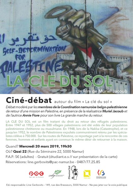 Ciné-débat "La clé du sol", un film de Muriel Jacoub