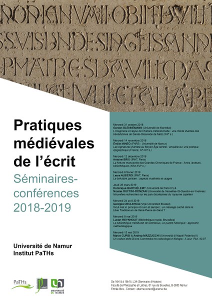 Pratiques médiévales de l'écrit. Sicut erat in principio et nunc et semper : un message caché dans le Liber Traditionum de Saint-Pierre de Gand ?