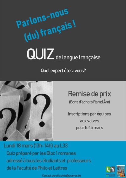 QUIZ de langue française. Quel expert êtes-vous?
