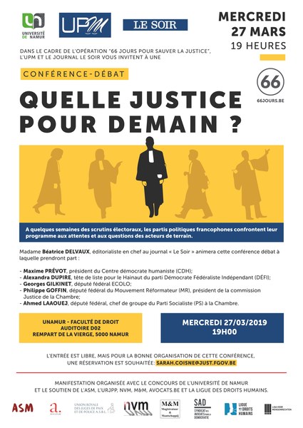 Conférence-débat « Quelle justice pour demain » 