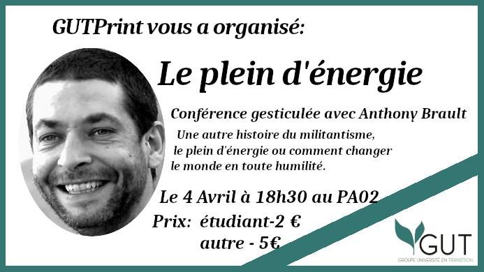 Conférence gesticulée "Le plein d'énergie"