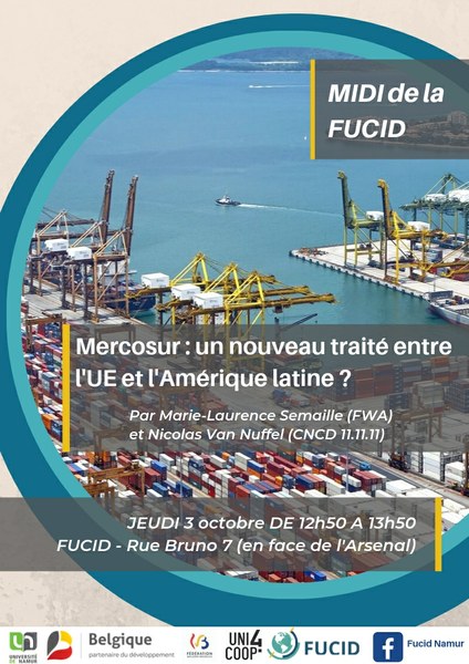 Midi de la FUCID : Mercosur : Un nouveau traité entre l'UE et l'Amérique latine ?