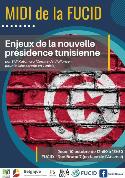 Midi de la FUCID : Enjeux de la nouvelle présidence tunisienne