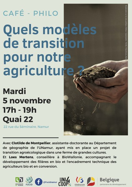 Café-philo : Quels modèles de transition pour notre agriculture ?