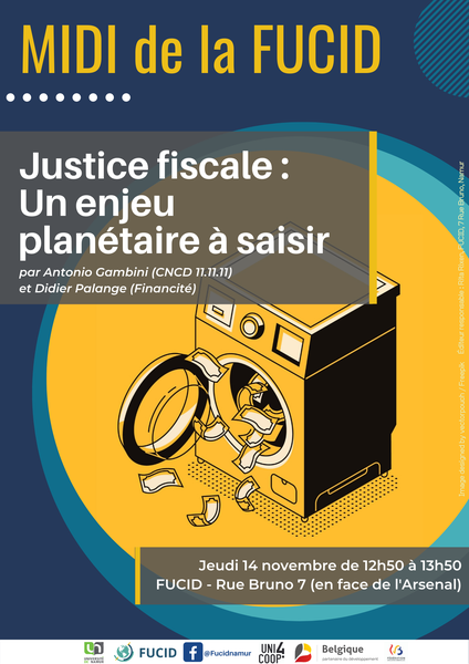 Midi de la FUCID | Justice fiscale : Un enjeu planétaire à saisir