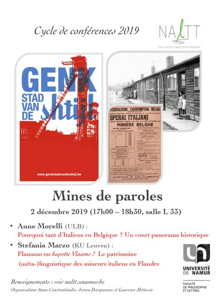 Conférence - Mines de paroles