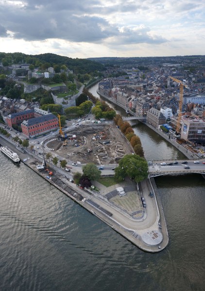 Le Grognon, à Namur. Archéologie urbaine au confluent Sambre-et-Meuse