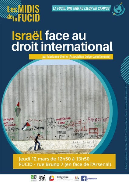 Midi de la FUCID : Israël face au droit international