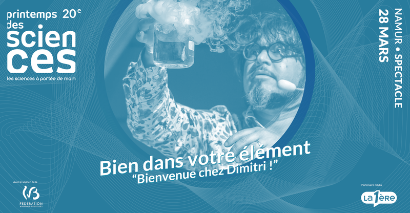 ANNULÉ [Printemps des Sciences] - Bien dans votre élément : bienvenue chez Dimitri !