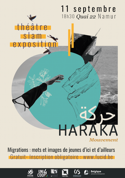 HARAKA - Vernissage (théâtre, slam, expo)