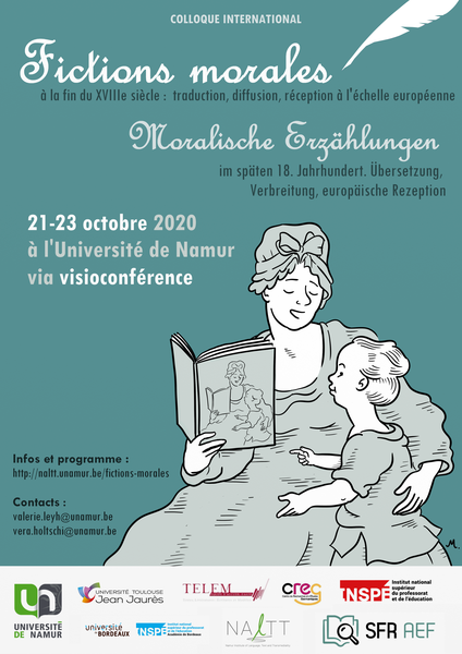 Colloque en ligne - "Fictions morales à la fin du XVIII siècle: traduction, diffusion, réception à l'échelle européenne"