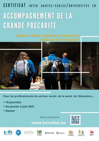 Certificat en accompagnement de la grande précarité