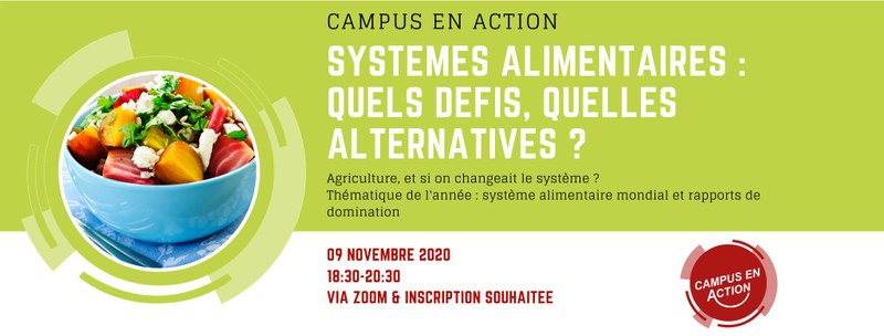 Systèmes alimentaires : quels défis, quelles alternatives ?