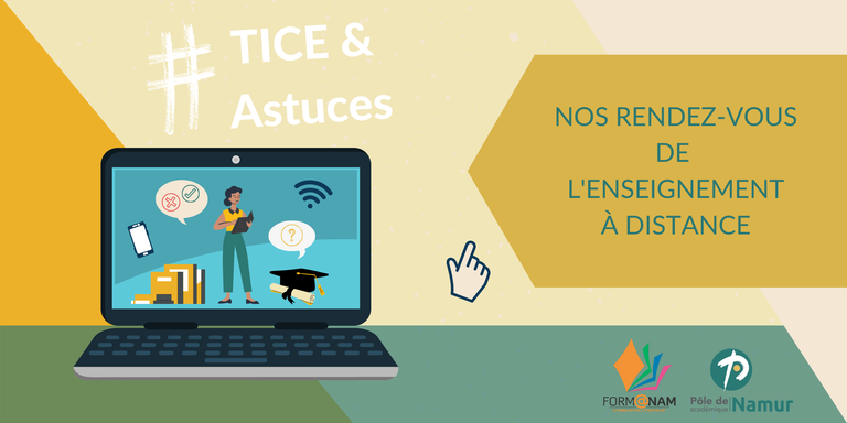 Webinaire TICE et Astuces : Stimuler à distance la participation des étudiants