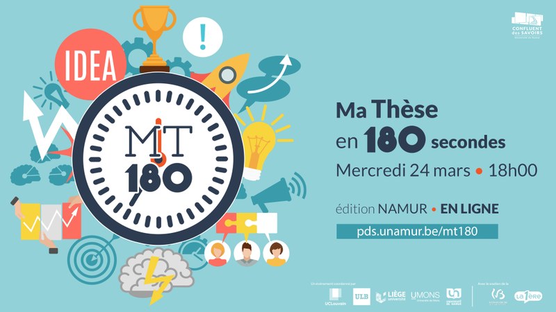 Ma thèse en 180 secondes • Finale UNamur