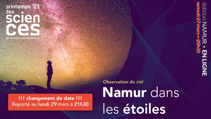[Printemps des Sciences 2021] Namur dans les étoiles