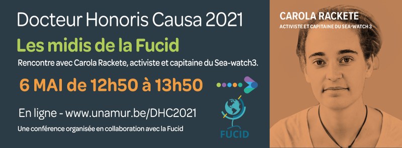 Midi de la Fucid dans le cadre des "Docteur Honoris Causa 2021" : Agir pour une justice migratoire, climatique et sociale