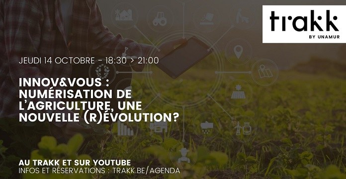 Innov&Vous : Numérisation de l’agriculture, une nouvelle (r)évolution?