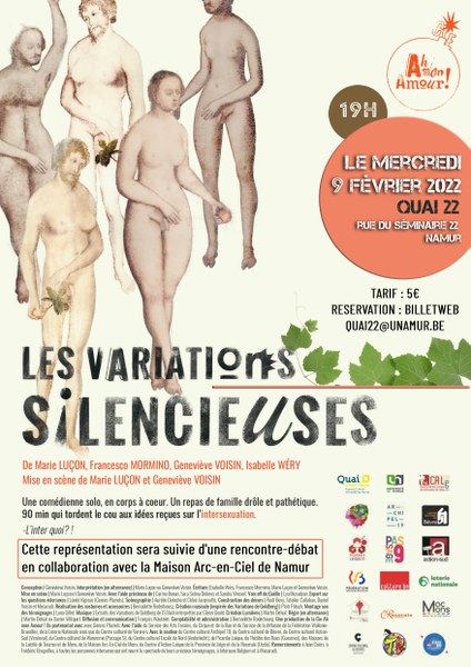 Spectacle "Les variations silencieuses" au Quai 22