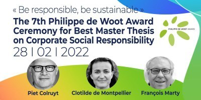 7e Cérémonie du Prix Philippe de Woot